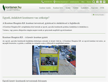 Tablet Screenshot of kontener-gyartas.kontener.hu